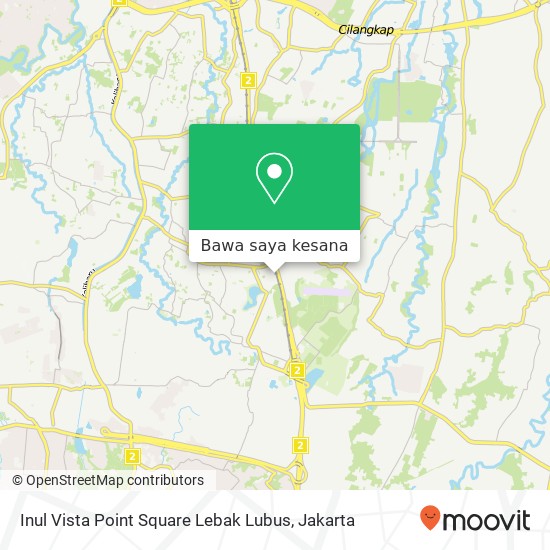 Peta Inul Vista Point Square Lebak Lubus