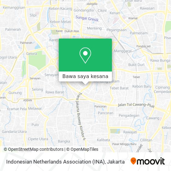 Peta Indonesian Netherlands Association (INA)