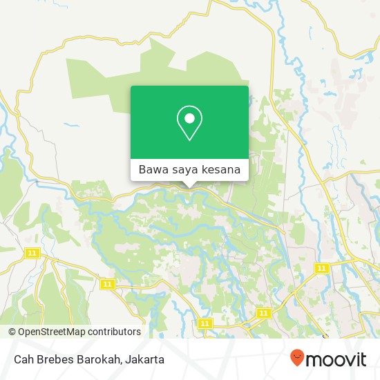 Peta Cah Brebes Barokah, Jalan Raya Atan Sandjaja Ranca Bungur 16254