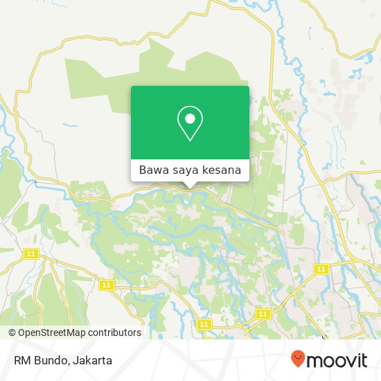 Peta RM Bundo, Jalan Raya Atan Sandjaja Ranca Bungur 16254