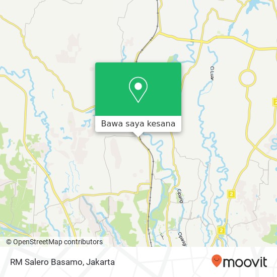 Peta RM Salero Basamo, Jalan Raya Cilebut Sukaraja 16718