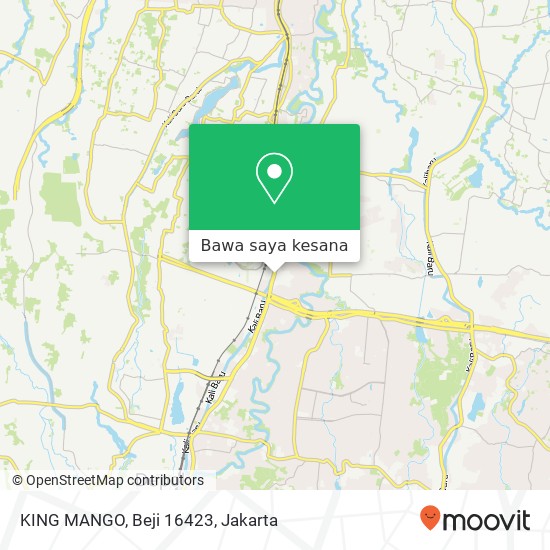 Peta KING MANGO, Beji 16423