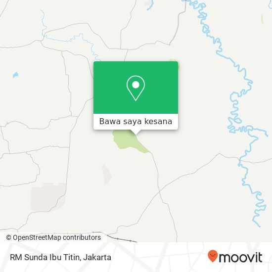 Peta RM Sunda Ibu Titin, Jalan Raya Tapos Tigaraksa 15914