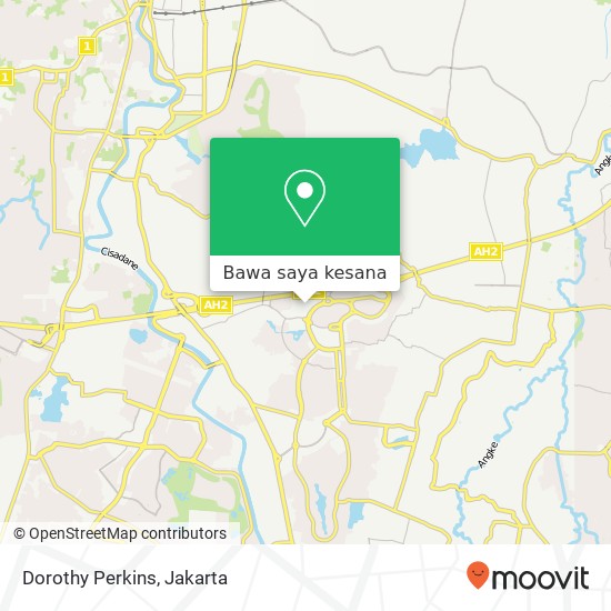 Peta Dorothy Perkins, Jalan Jalur Sutera Barat Pinang Tangerang Kota 15143