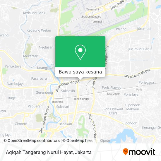 Peta Aqiqah Tangerang Nurul Hayat