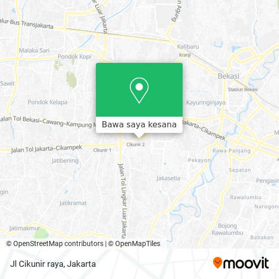 Peta Jl Cikunir raya