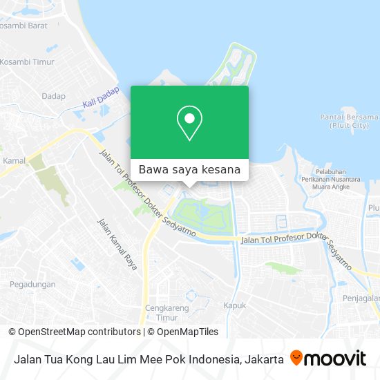 Peta Jalan Tua Kong Lau Lim Mee Pok Indonesia