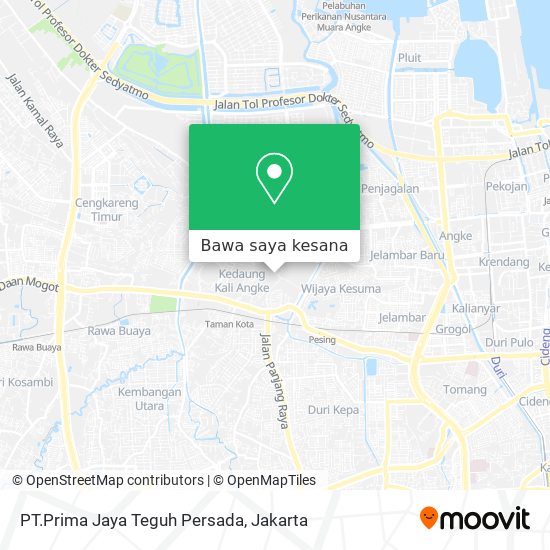 Peta PT.Prima Jaya Teguh Persada