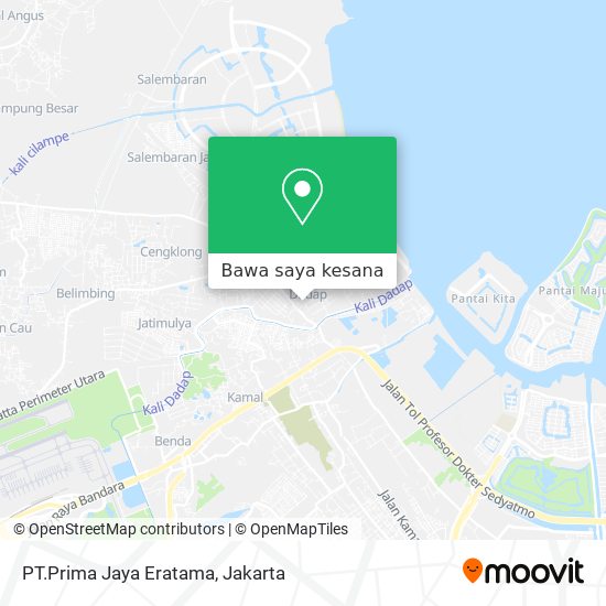 Peta PT.Prima Jaya Eratama