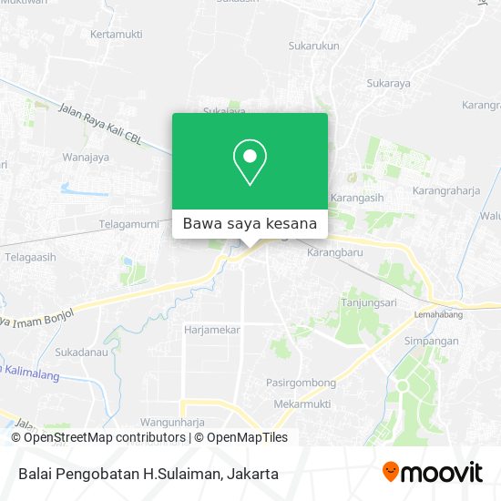 Peta Balai Pengobatan H.Sulaiman