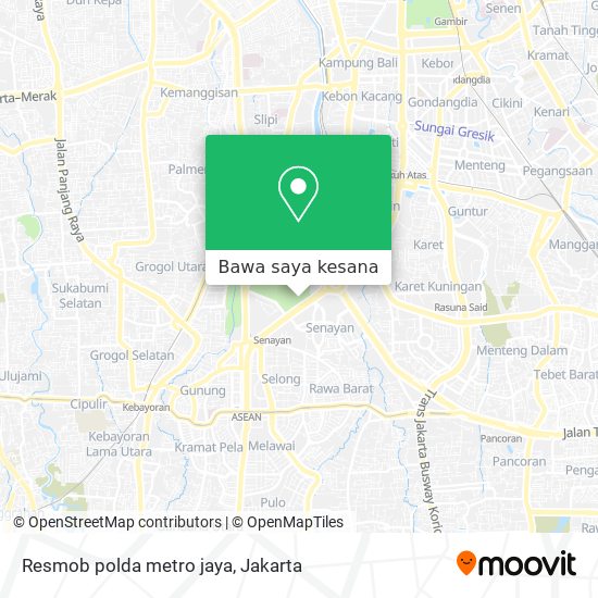 Peta Resmob polda metro jaya