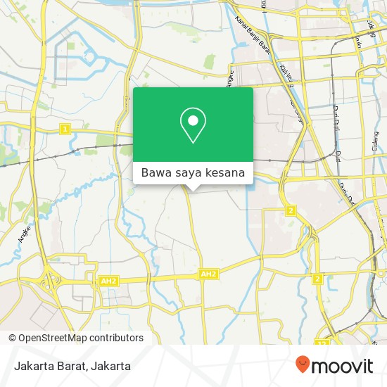 Peta Jakarta Barat