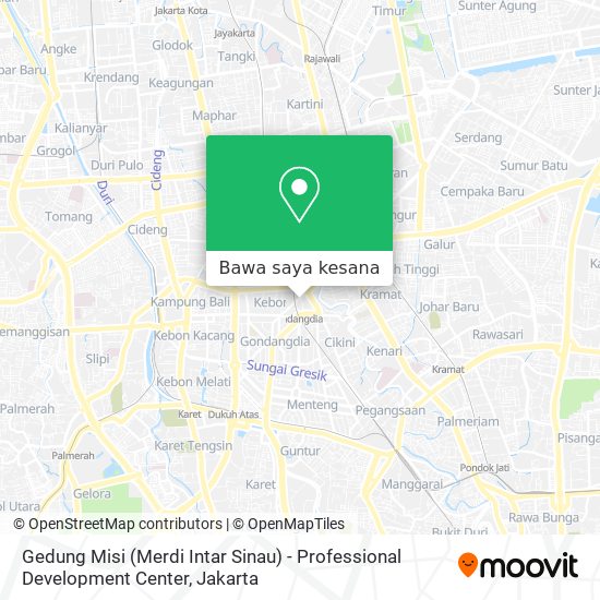 Peta Gedung Misi (Merdi Intar Sinau) - Professional Development Center