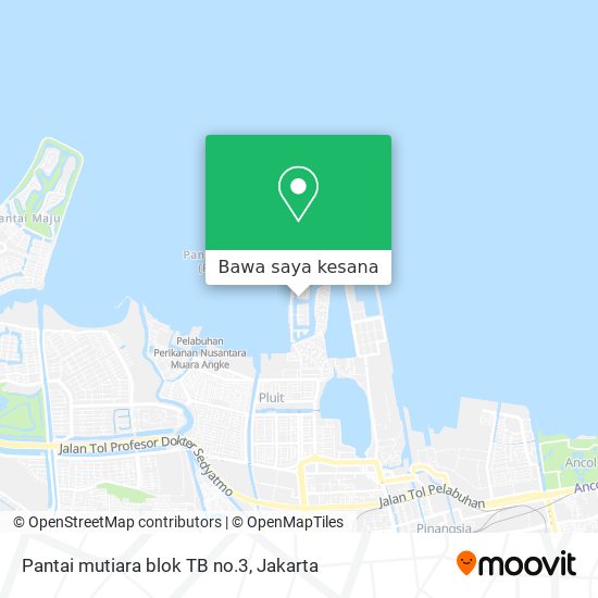 Peta Pantai mutiara blok TB no.3