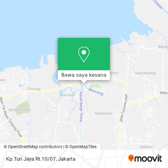 Peta Kp.Turi Jaya Rt.10/07