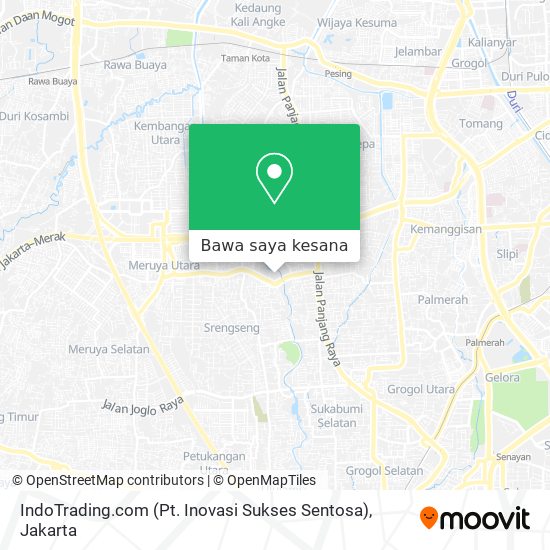 Peta IndoTrading.com (Pt. Inovasi Sukses Sentosa)
