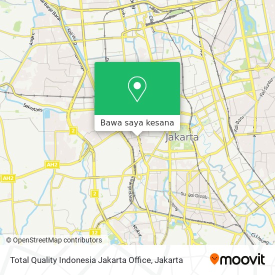 Peta Total Quality Indonesia Jakarta Office