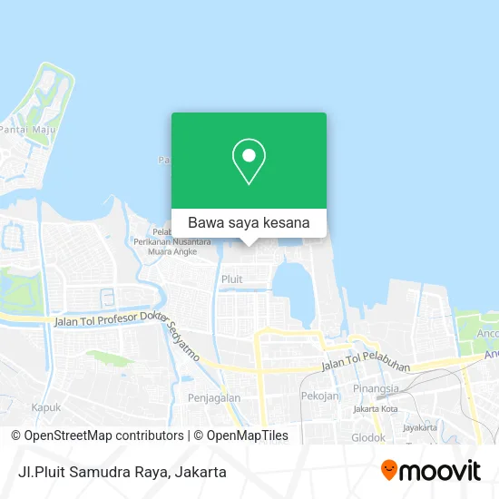Peta Jl.Pluit Samudra Raya