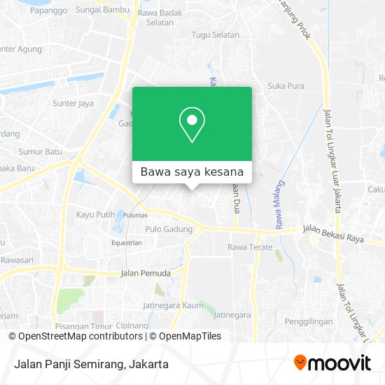 Peta Jalan Panji Semirang