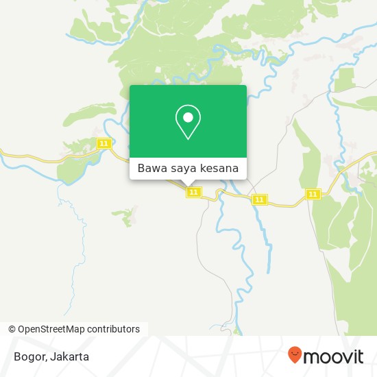 Peta Bogor