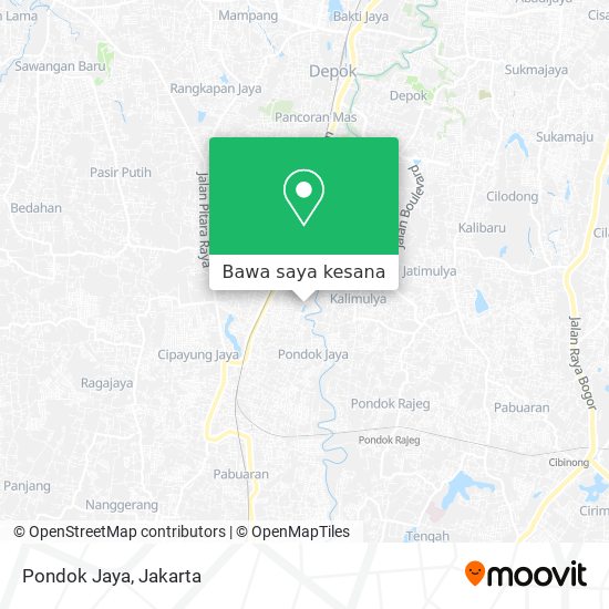 Peta Pondok Jaya