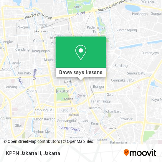 Peta KPPN Jakarta II