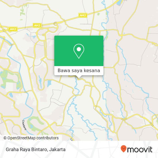 Peta Graha Raya Bintaro