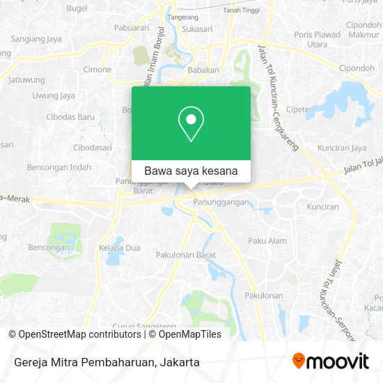 Peta Gereja Mitra Pembaharuan