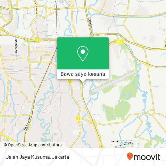 Peta Jalan Jaya Kusuma