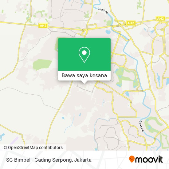 Peta SG Bimbel - Gading Serpong