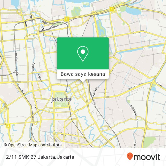 Peta 2/11 SMK 27 Jakarta