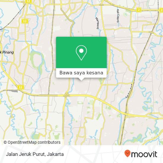 Peta Jalan Jeruk Purut