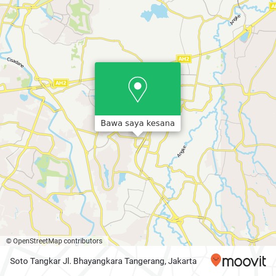 Peta Soto Tangkar Jl. Bhayangkara Tangerang