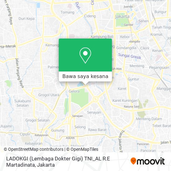 Peta LADOKGI (Lembaga Dokter Gigi) TNI_AL R.E Martadinata