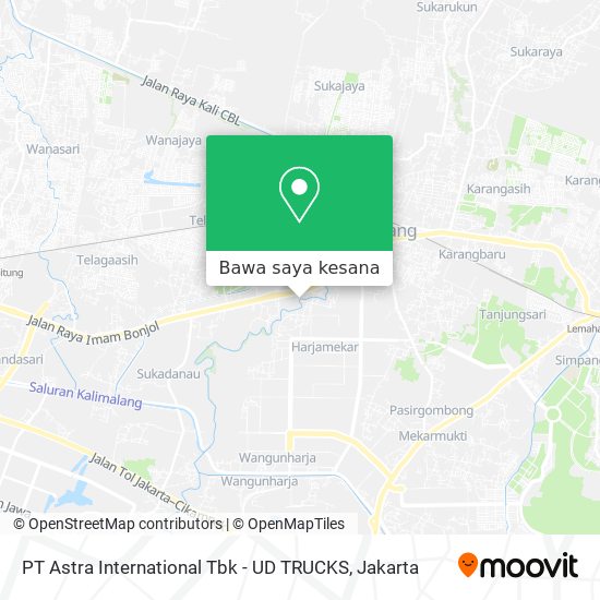 Peta PT Astra International Tbk - UD TRUCKS