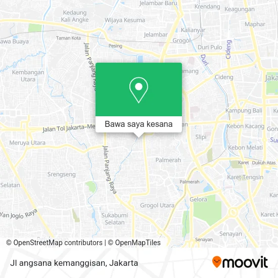 Peta Jl angsana kemanggisan