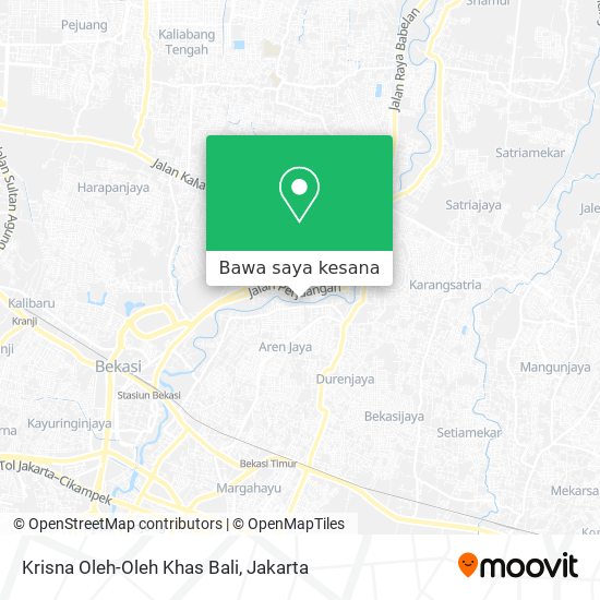 Peta Krisna Oleh-Oleh Khas Bali