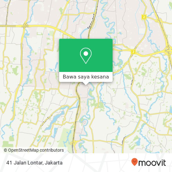 Peta 41 Jalan Lontar