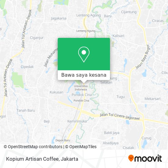Peta Kopium Artisan Coffee