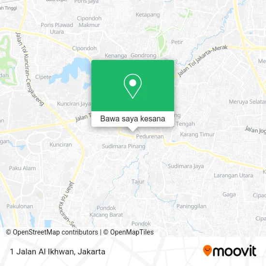 Peta 1 Jalan Al Ikhwan
