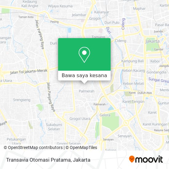 Peta Transavia Otomasi Pratama