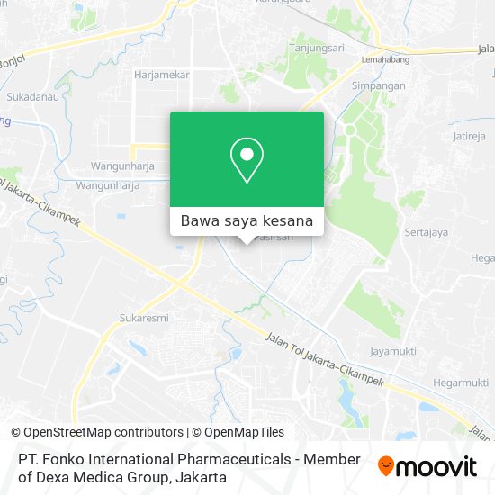 Peta PT. Fonko International Pharmaceuticals - Member of Dexa Medica Group