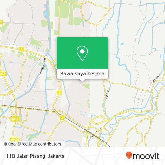 Peta 11B Jalan Pisang