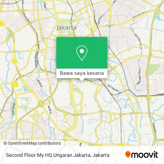 Peta Second Floor My HQ Ungaran Jakarta