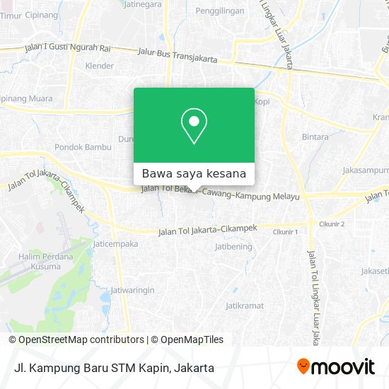 Peta Jl. Kampung Baru STM Kapin
