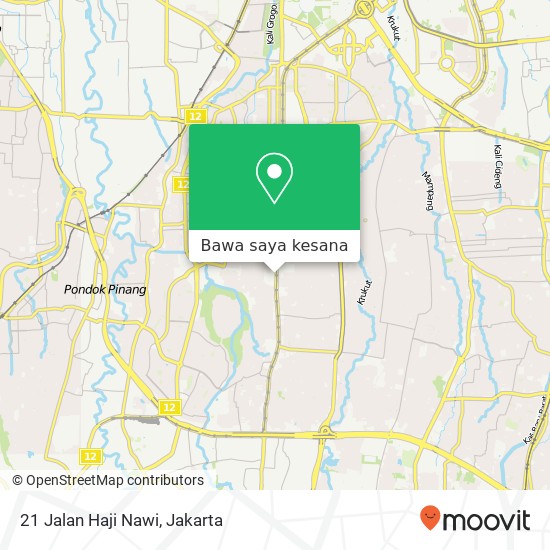 Peta 21 Jalan Haji Nawi