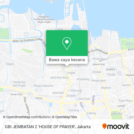 Peta GBI JEMBATAN 2 'HOUSE OF PRAYER'