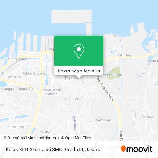 Peta Kelas XIIB Akuntansi SMK Strada III