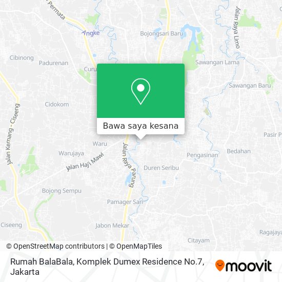 Peta Rumah BalaBala, Komplek Dumex Residence No.7
