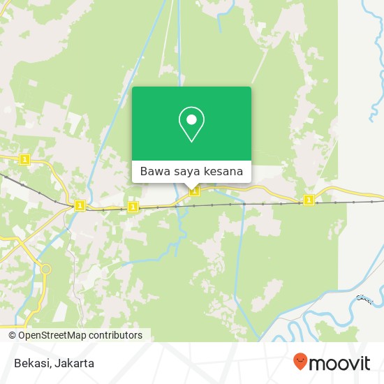 Peta Bekasi